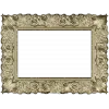 Florentine Rose Decorative Frame STL for CNC