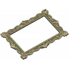 Ornate Baroque Frame STL for CNC