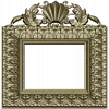 Shell Crest Acanthus Frame - STL 3D Model for CNC