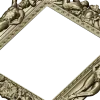 Барочная рама с атлантами и путти - STL модель для ЧПУ