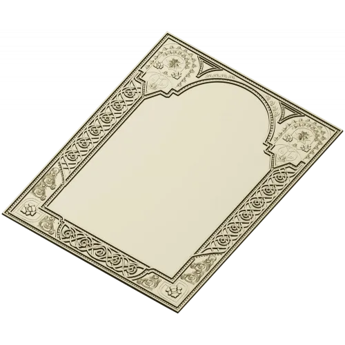Ornate Arched Frame STL for CNC