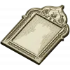 Ornate Trefoil Icon Frame STL for CNC