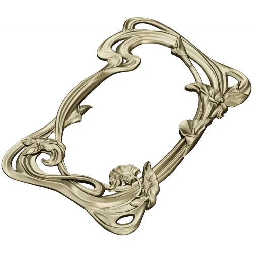 Aurelia Lily Frame - STL 3D model for CNC routing