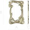 Aurelia Lily Frame - STL 3D model for CNC routing