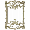 Baroque Ornamental Frame STL for CNC milling