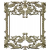 Baroque Ornamental Frame STL for CNC milling