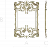 Baroque Ornamental Frame STL for CNC milling