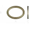 Овальная барочная рамка STL для ЧПУ