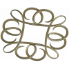 Decorative Ribbon Loop Frame STL for CNC