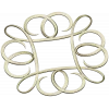 Decorative Ribbon Loop Frame STL for CNC