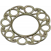 Sunlit Loop Frame - ornate round frame 3D model (STL for CNC)