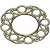 Sunlit Loop Frame - ornate round frame 3D model (STL for CNC)