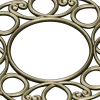 Sunlit Loop Frame - ornate round frame 3D model (STL for CNC)
