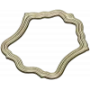 Wavy Baroque Frame STL for CNC