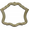 Wavy Baroque Frame STL for CNC
