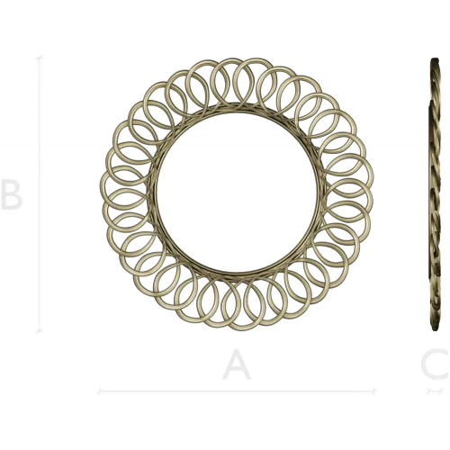 Auric Loop Wreath