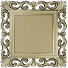 Baroque Square Frame STL - ornate CNC-ready 3D model