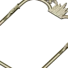 Ornate Crown Mirror Frame - STL 3D model for CNC milling