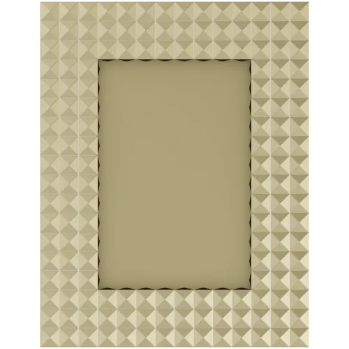 Pyramid Stud Frame STL - 3D model for CNC milling