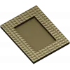 Pyramid Stud Frame STL - 3D model for CNC milling