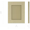 Pyramid Stud Frame STL - 3D model for CNC milling