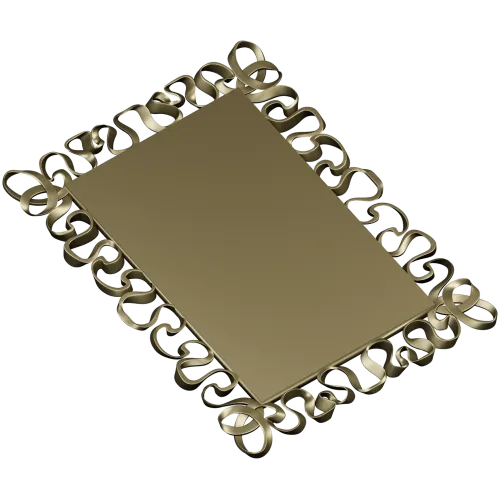 Ribbon Lace Frame - STL 3D model for CNC milling