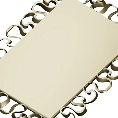 Ribbon Lace Frame - STL 3D model for CNC milling