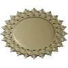 Sunburst Round Frame STL for CNC