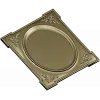 Ornamental Oval Cartouche STL for CNC