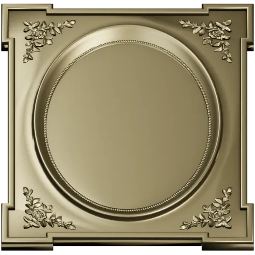 Ornamental Oval Cartouche STL for CNC