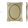 Ornamental Oval Cartouche STL for CNC
