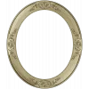 Fleuron Oval Frame STL for CNC