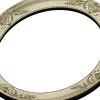 Fleuron Oval Frame STL for CNC