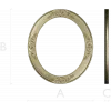 Fleuron Oval Frame STL for CNC