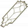Elysian Lattice Vertical Panel - STL 3D model for CNC