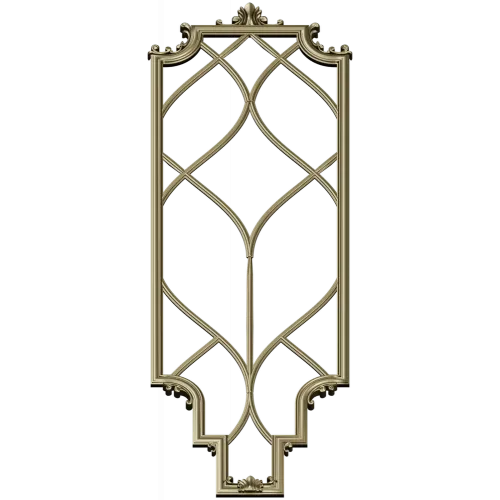 Elysian Lattice Vertical Panel - STL 3D model for CNC
