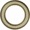 Braided Ring Frame - STL 3D model for CNC milling