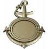 Anchor Medallion - STL 3D Model for CNC