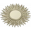 Sunburst Rosette STL for CNC