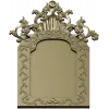 Рокайльная резная рама для ЧПУ (STL)