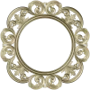 Ornate Rococo Round-in-Square Frame STL for CNC
