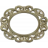 Ornate Rococo Round-in-Square Frame STL for CNC