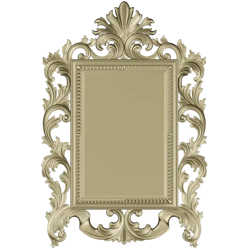 Baroque Acanthus Frame STL for CNC