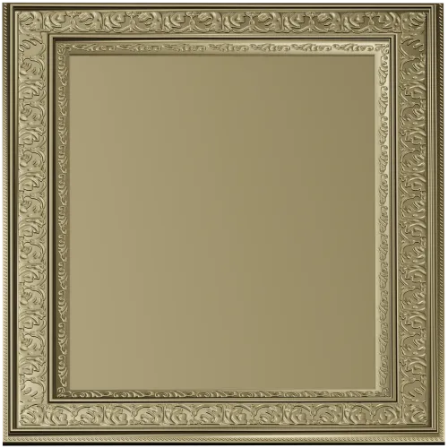 Ornate Rectangular Frame - STL 3D model for CNC milling