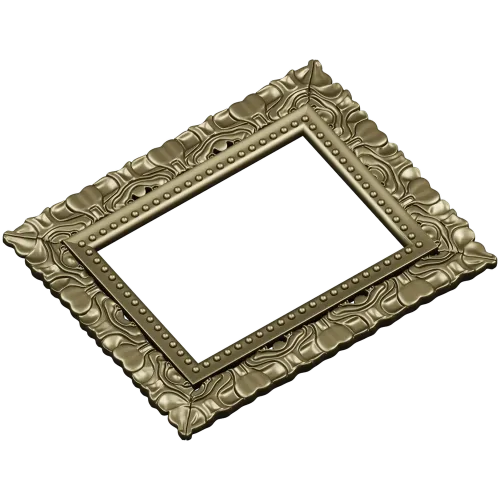 Багет Лючия - 3D модель рамки для ЧПУ (STL)