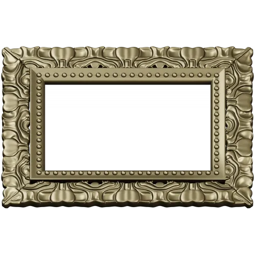 Багет Лючия - 3D модель рамки для ЧПУ (STL)
