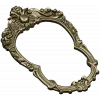 Ornate Oval Frame STL for CNC