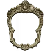 Ornate Oval Frame STL for CNC