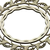Ornamental Acanthus Round Frame - STL 3D Model for CNC