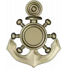 Nautical Anchor & Helm STL 3D Model for CNC